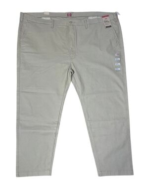 NWT Levi's XX Chino Men's Pants 56x32 Khaki Beige Taper Stretch Big & Tall